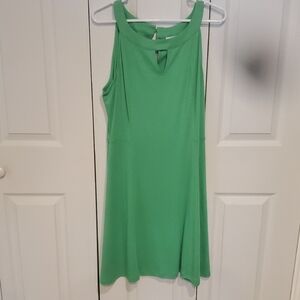 New York & Company Vibrant Green Dress